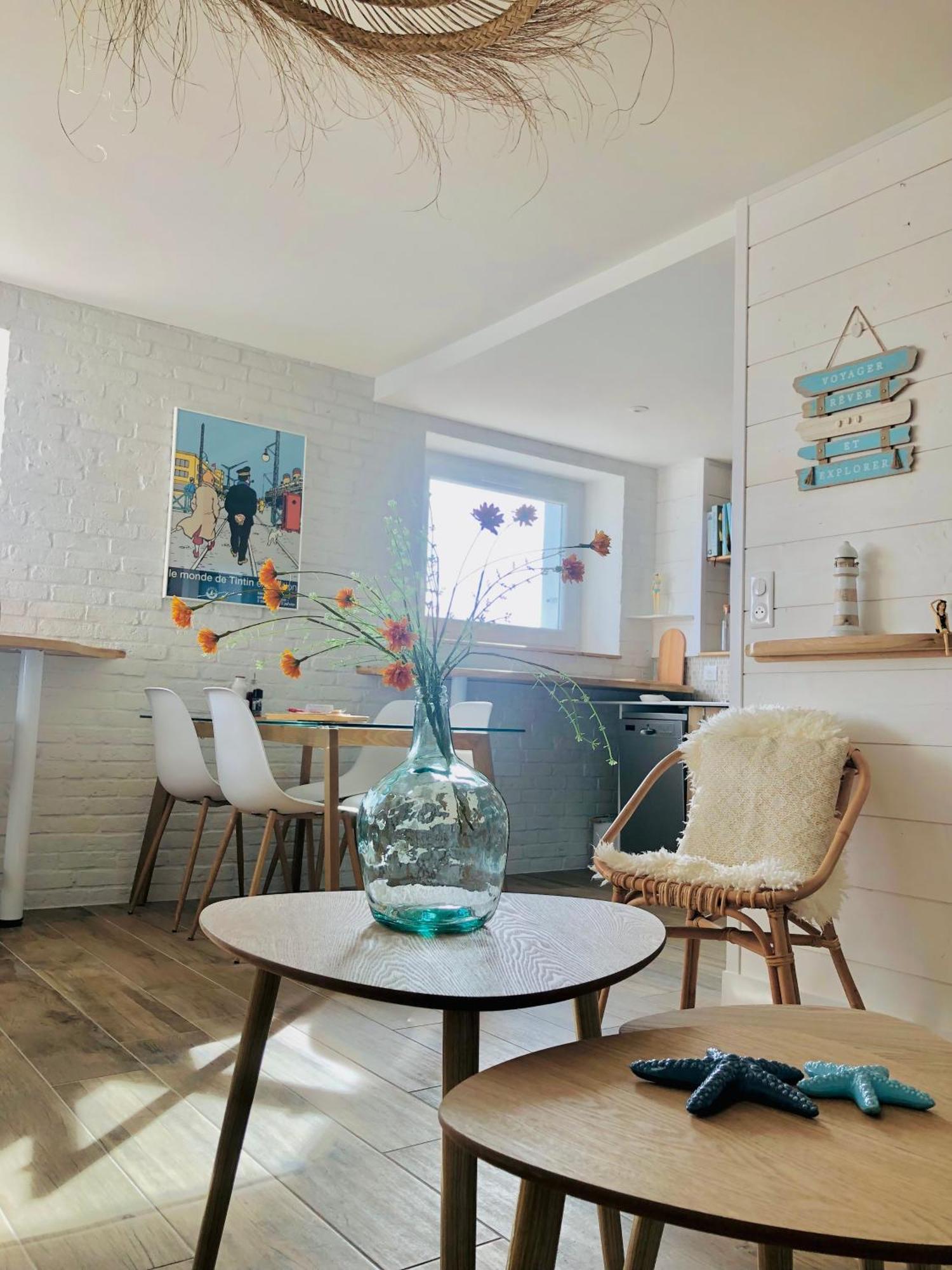 Face A La Mer, Bel Appartement サン・ナゼール エクステリア 写真